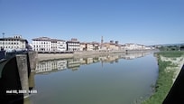 Florence reflects in the Arno