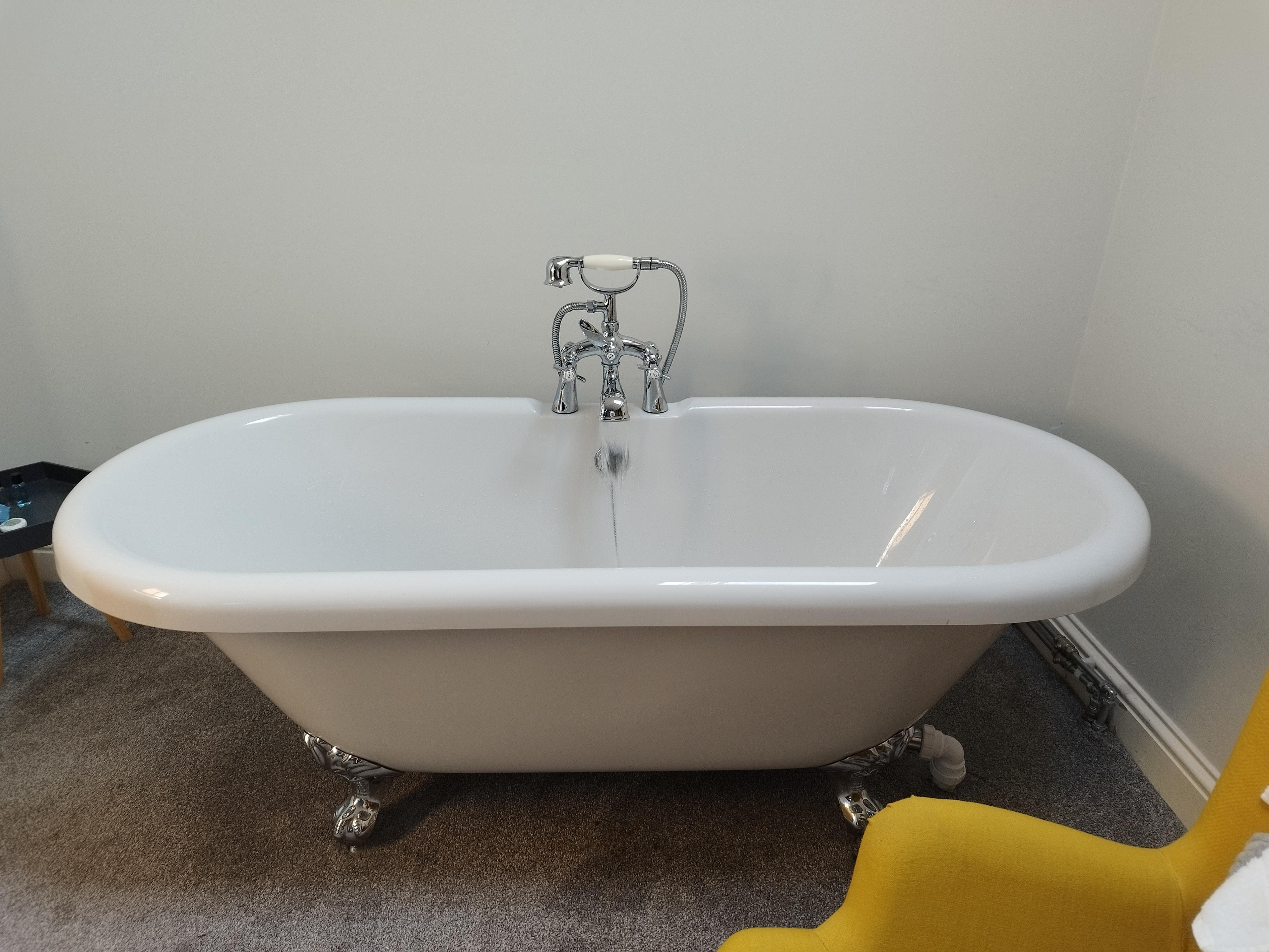 The bath! Very relaxing, first one I've had in years haha 