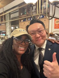 Loki Wang The manager at the conservatory Resturant