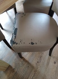 Stühle in der Essecke