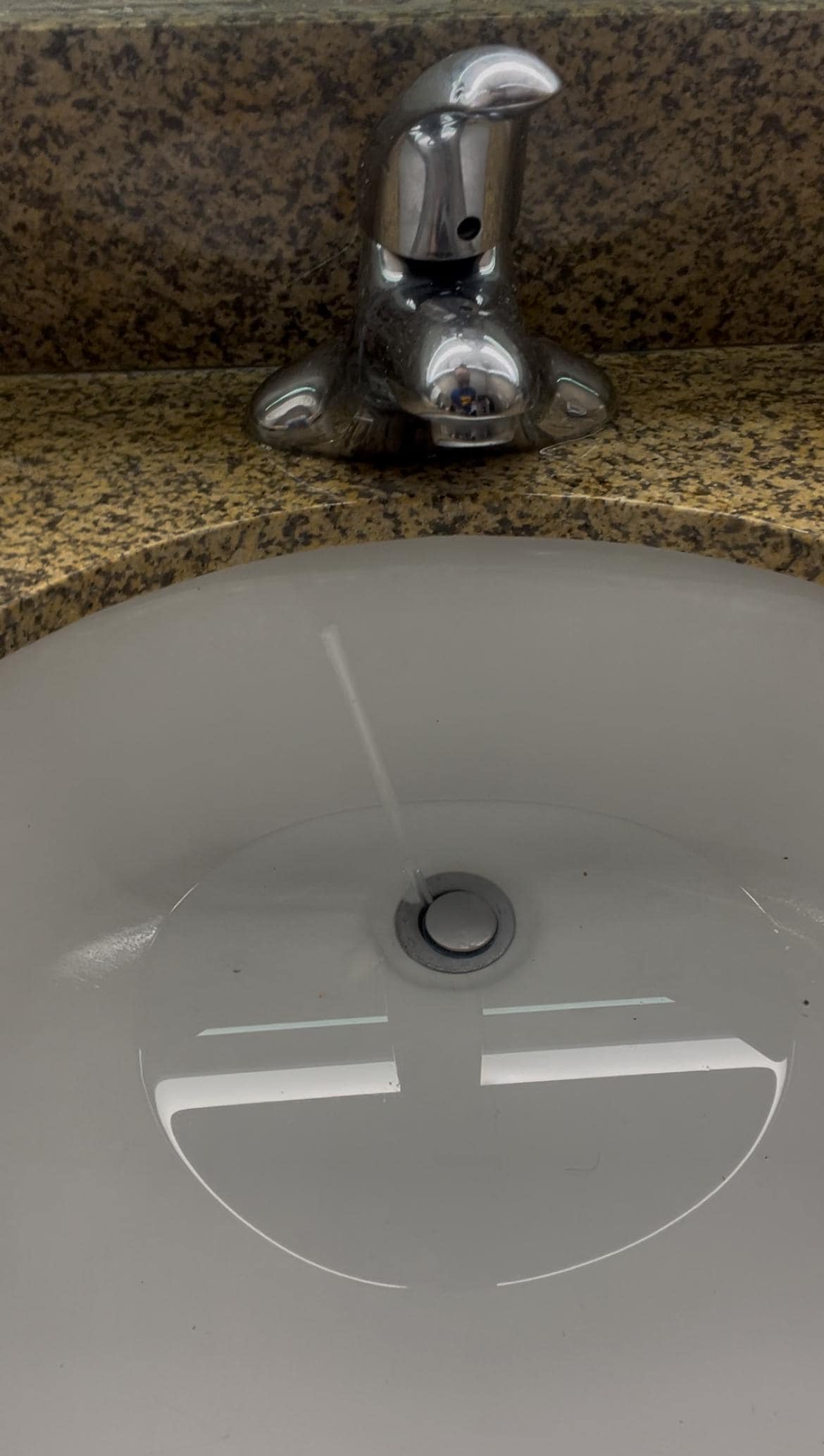 Sink backs up, I had to use something to let the water out so I could hurry and leave to work.