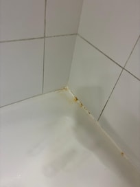 Corrosion in bathtub