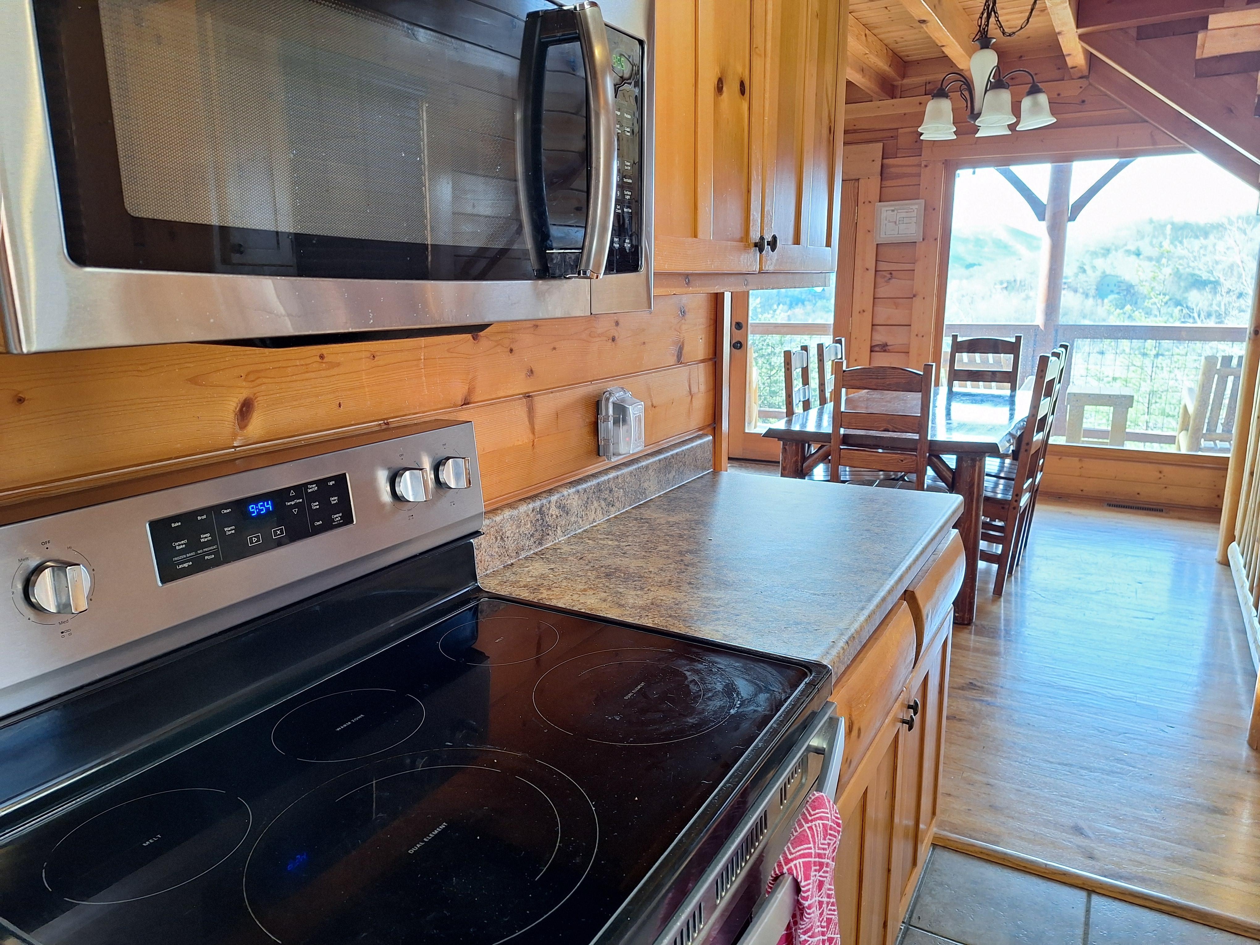Kitchen at the entryway 