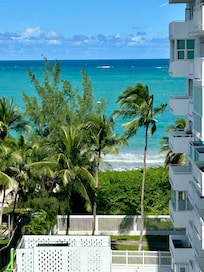 View from our balcony!