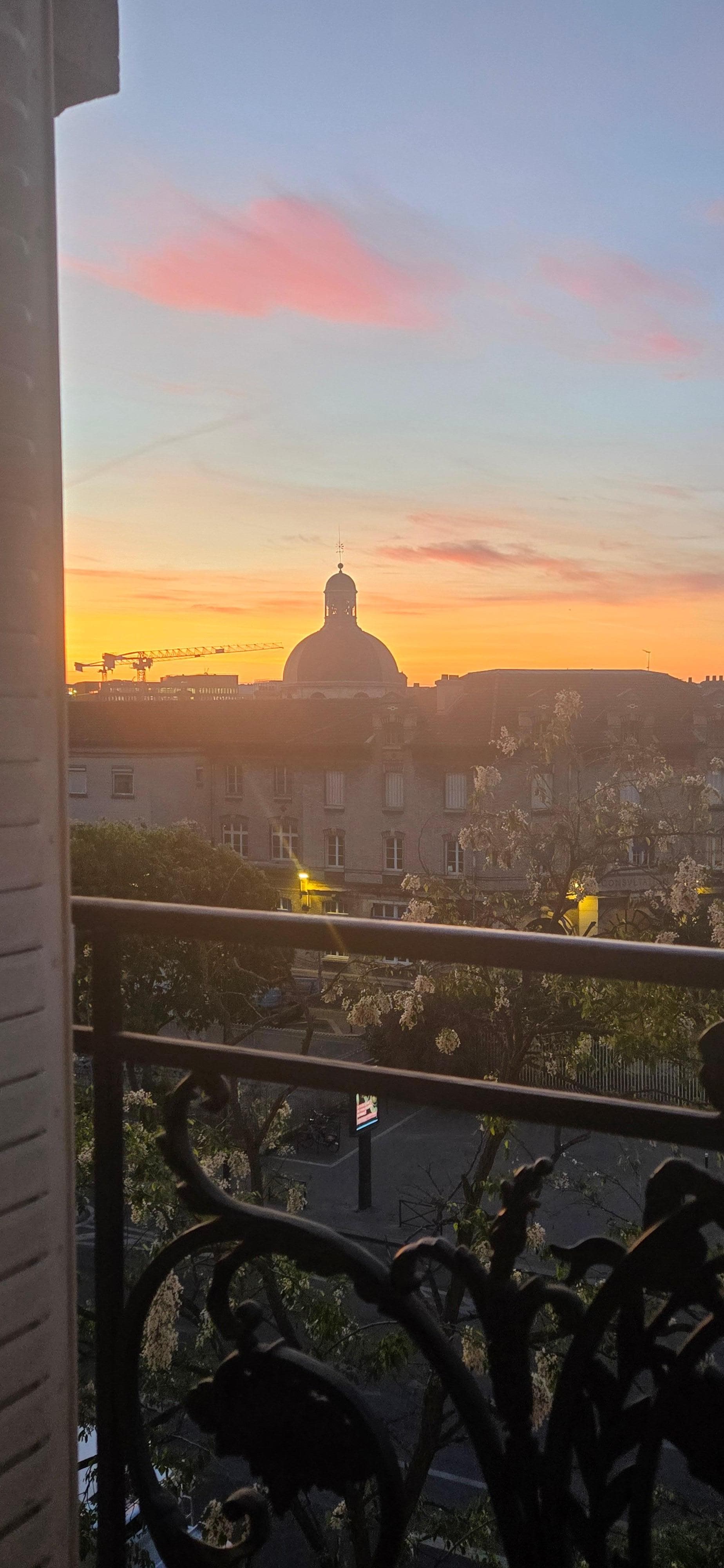 Sunrise view