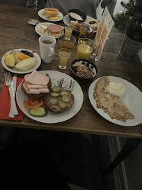 Riktigt fin frukost!