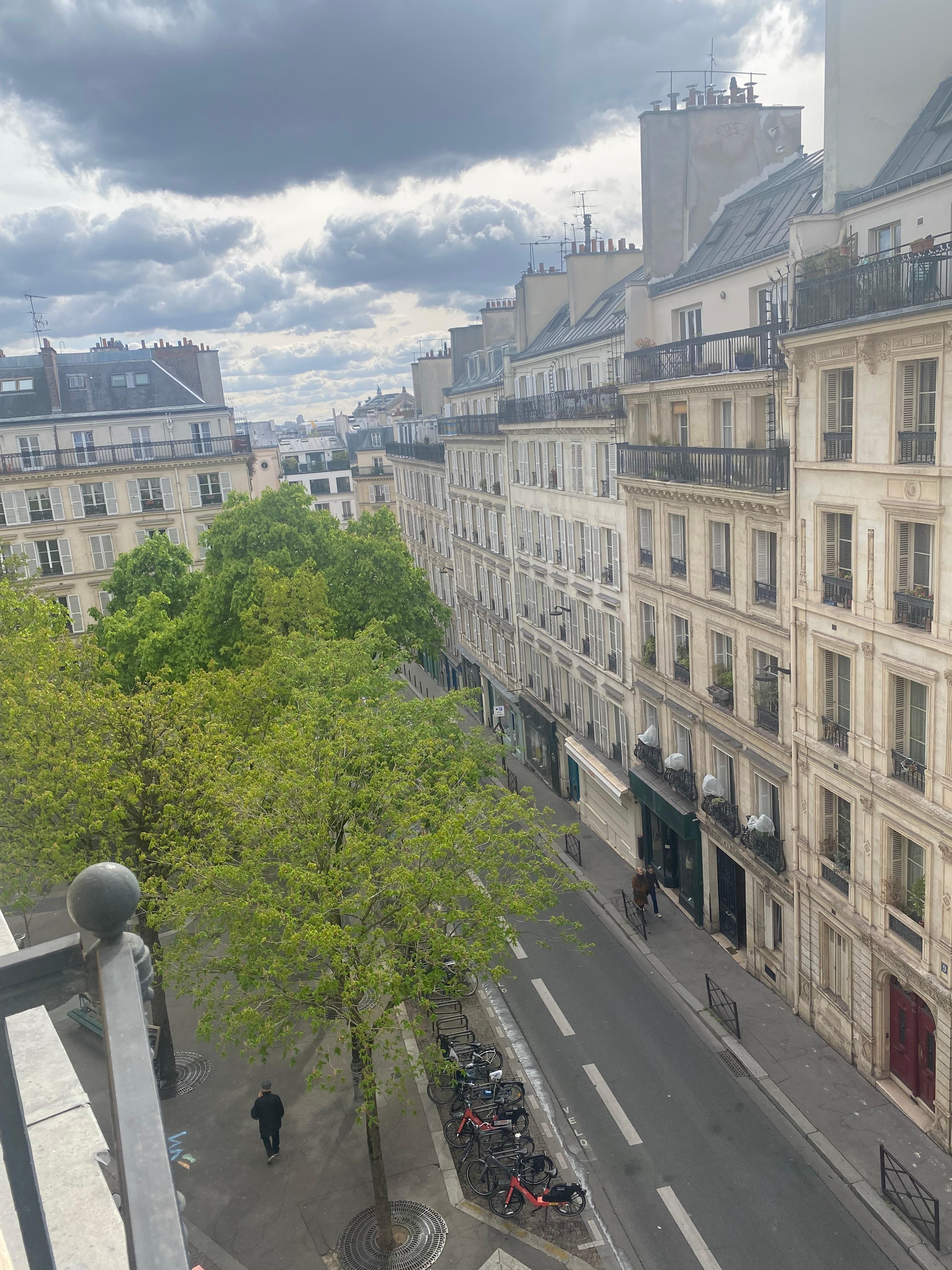 View from the balcony.