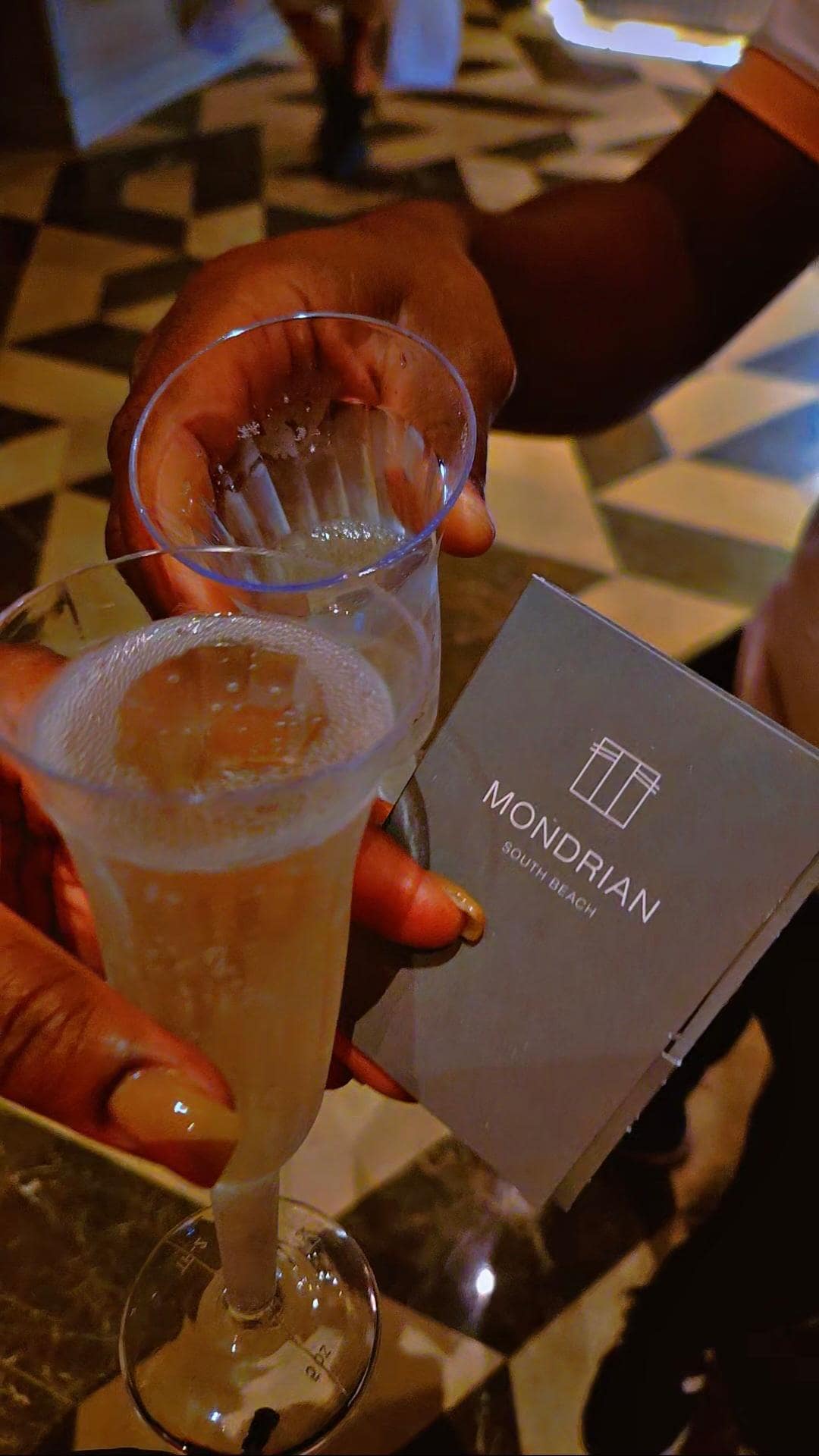 Complimentary glasses of champagne upon arrival/check-in.