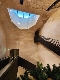 Stairway to the rooms