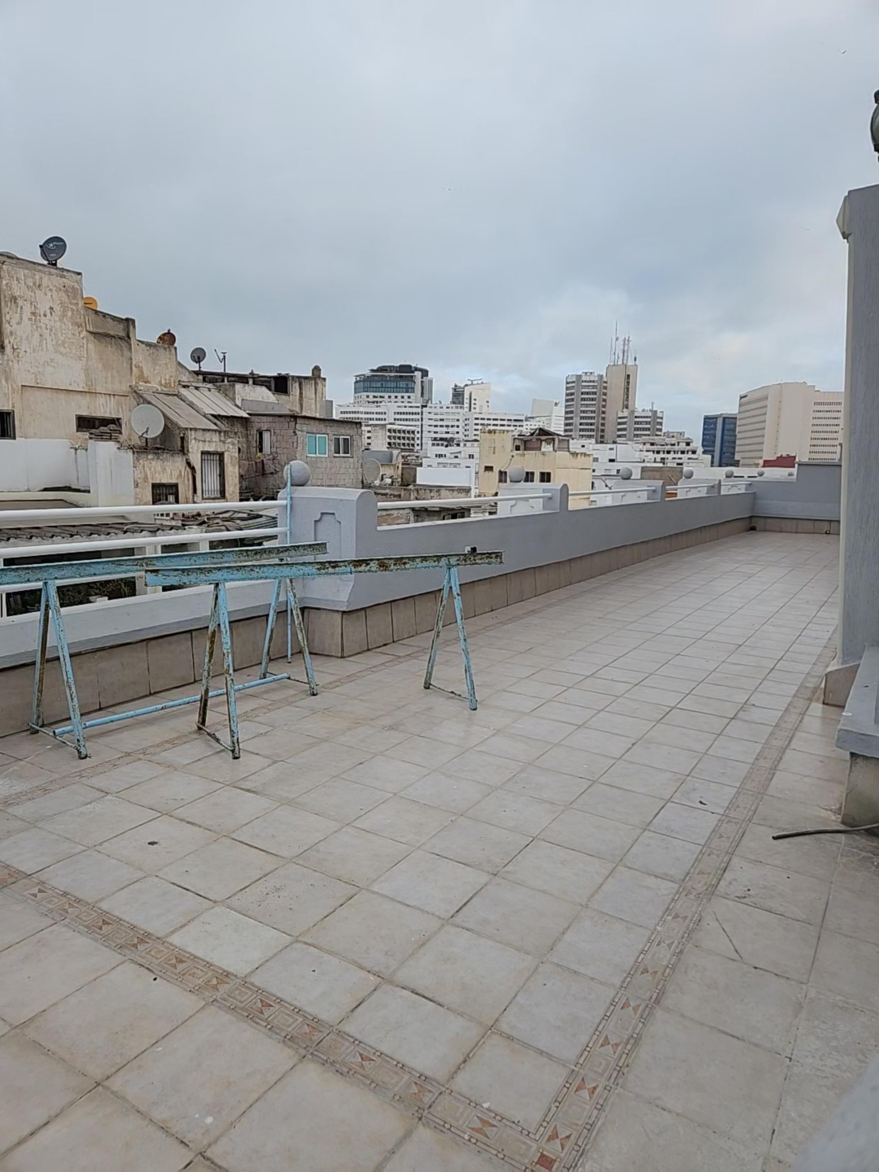 Neighbour's balcony.