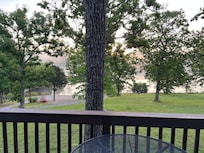Center view from back door