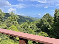 Magnificent view from the deck!