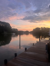 View from the dock