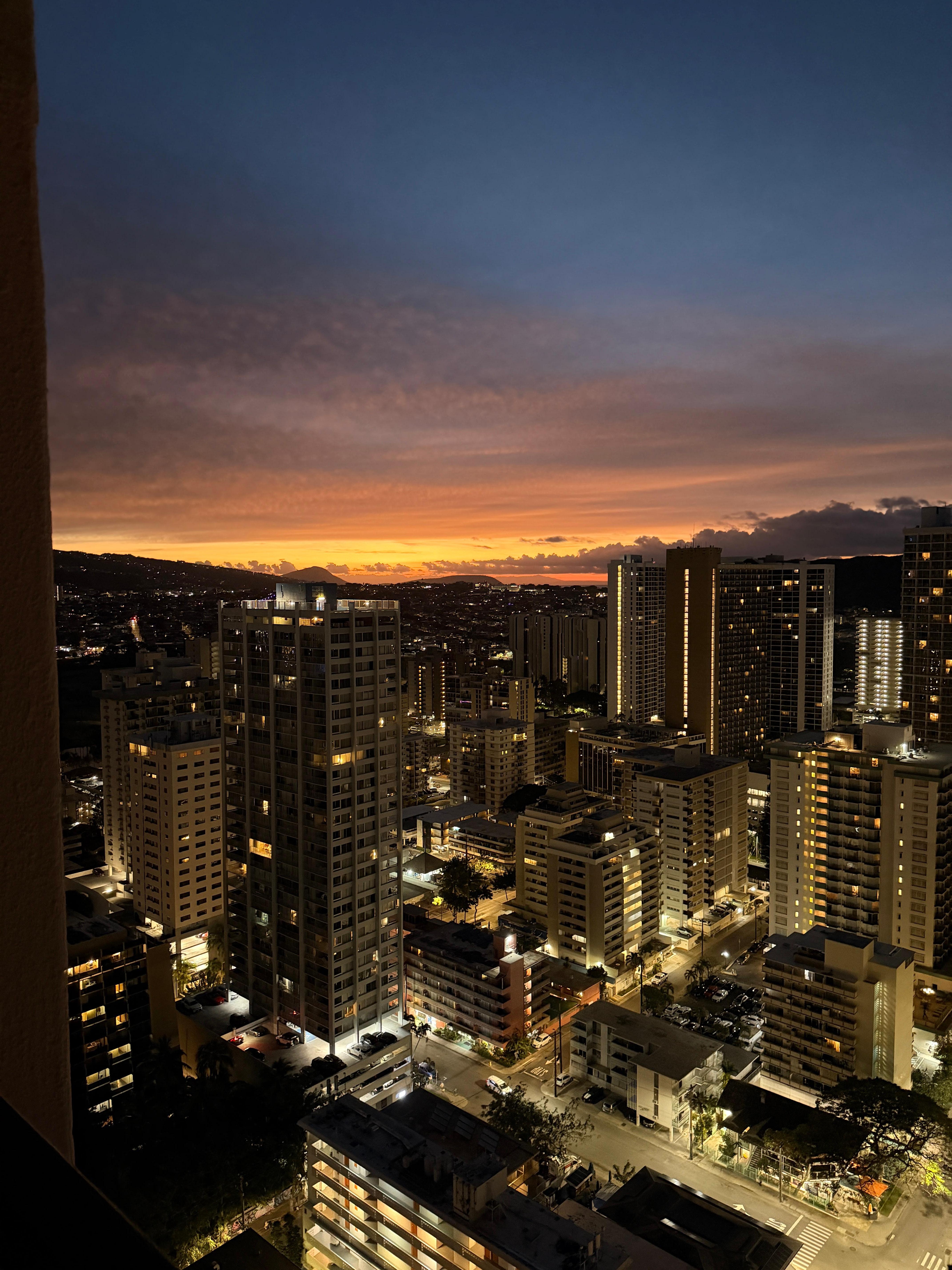 Our view of the city