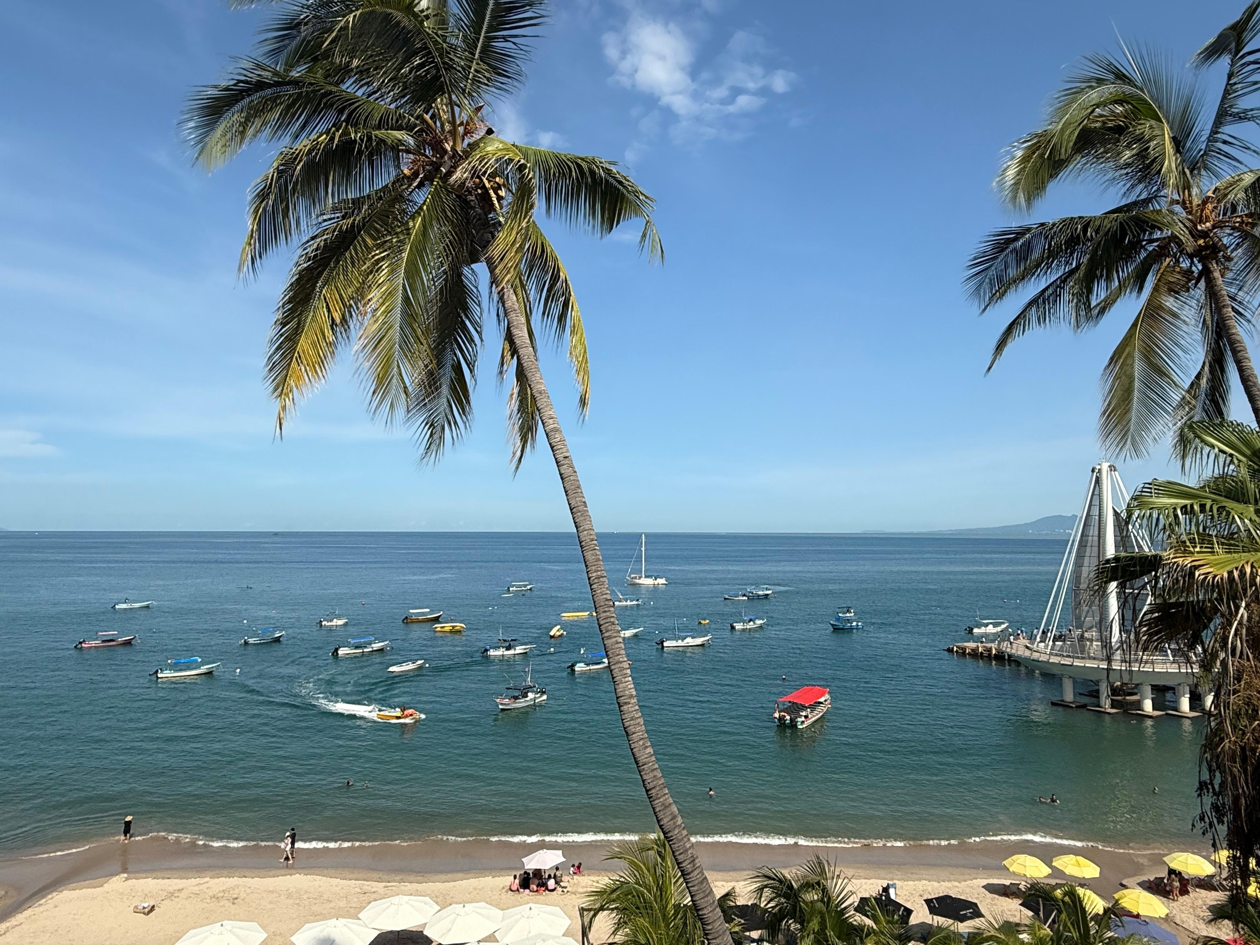 View from the condo balcony. 