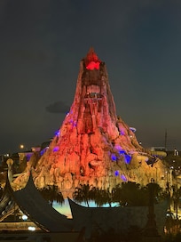 Volcano Bay from our hotel room.