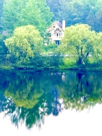 View from our balcony