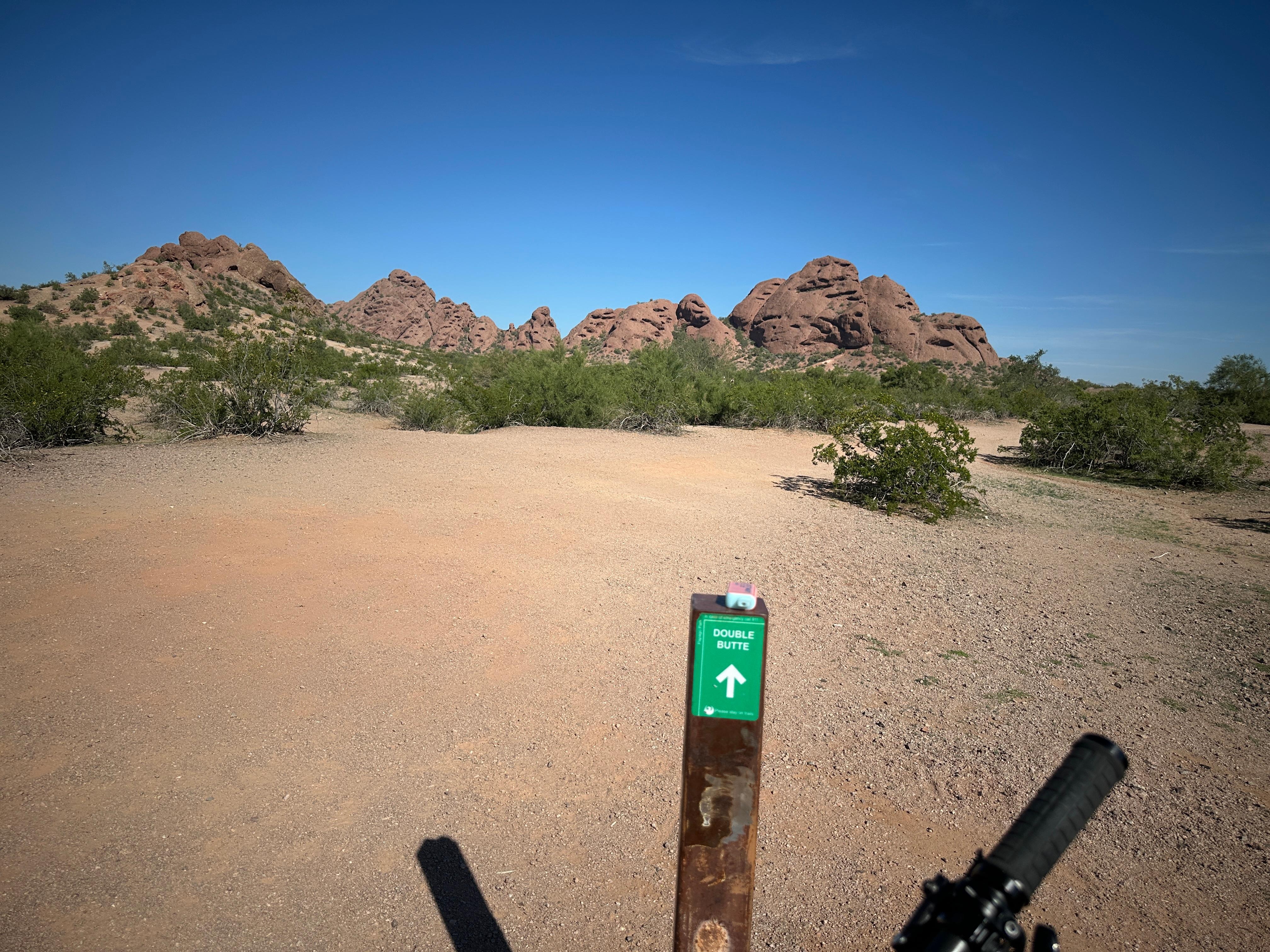 Papago trails nearby