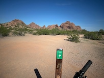 Papago trails nearby