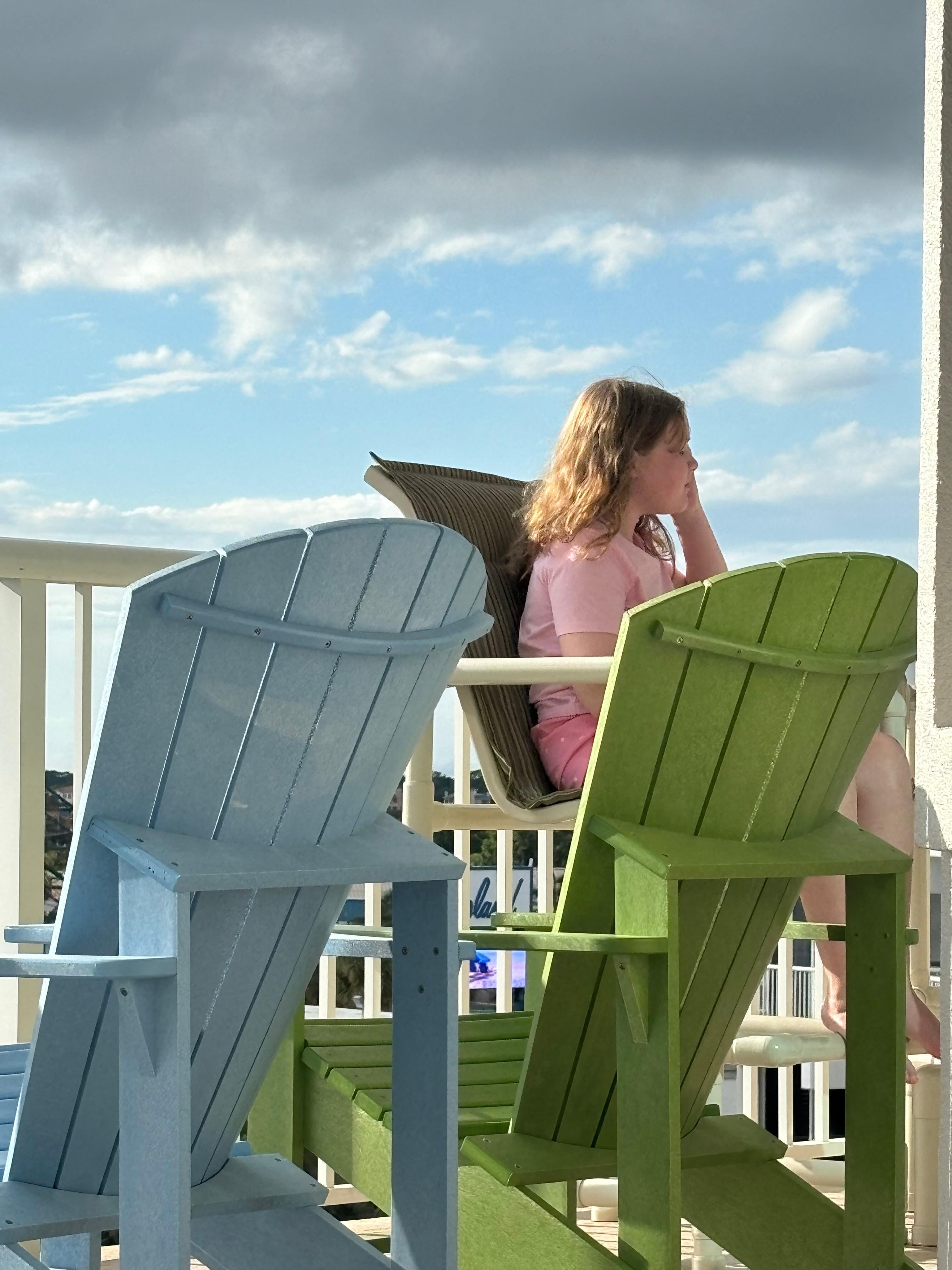 Ample outdoor seating