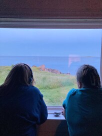 They family enjoyed the views too.