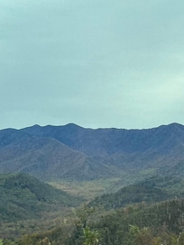 Stunning view from back porch
