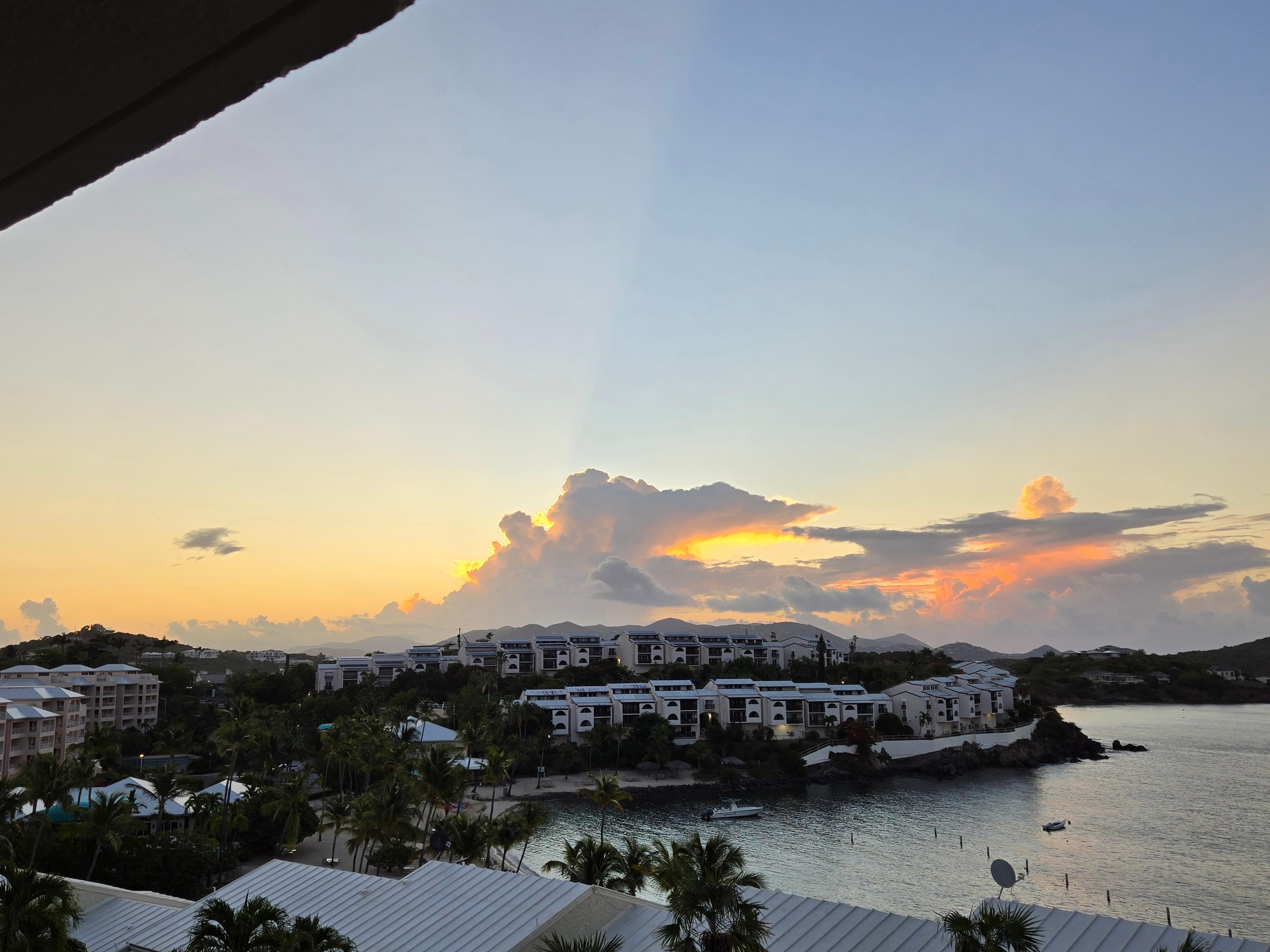 Loved sunrise every morning with a cup of coffee.  The patio is perfect!