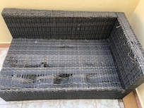 Fauteuil sur la terrasse