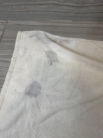 Threadbare towels