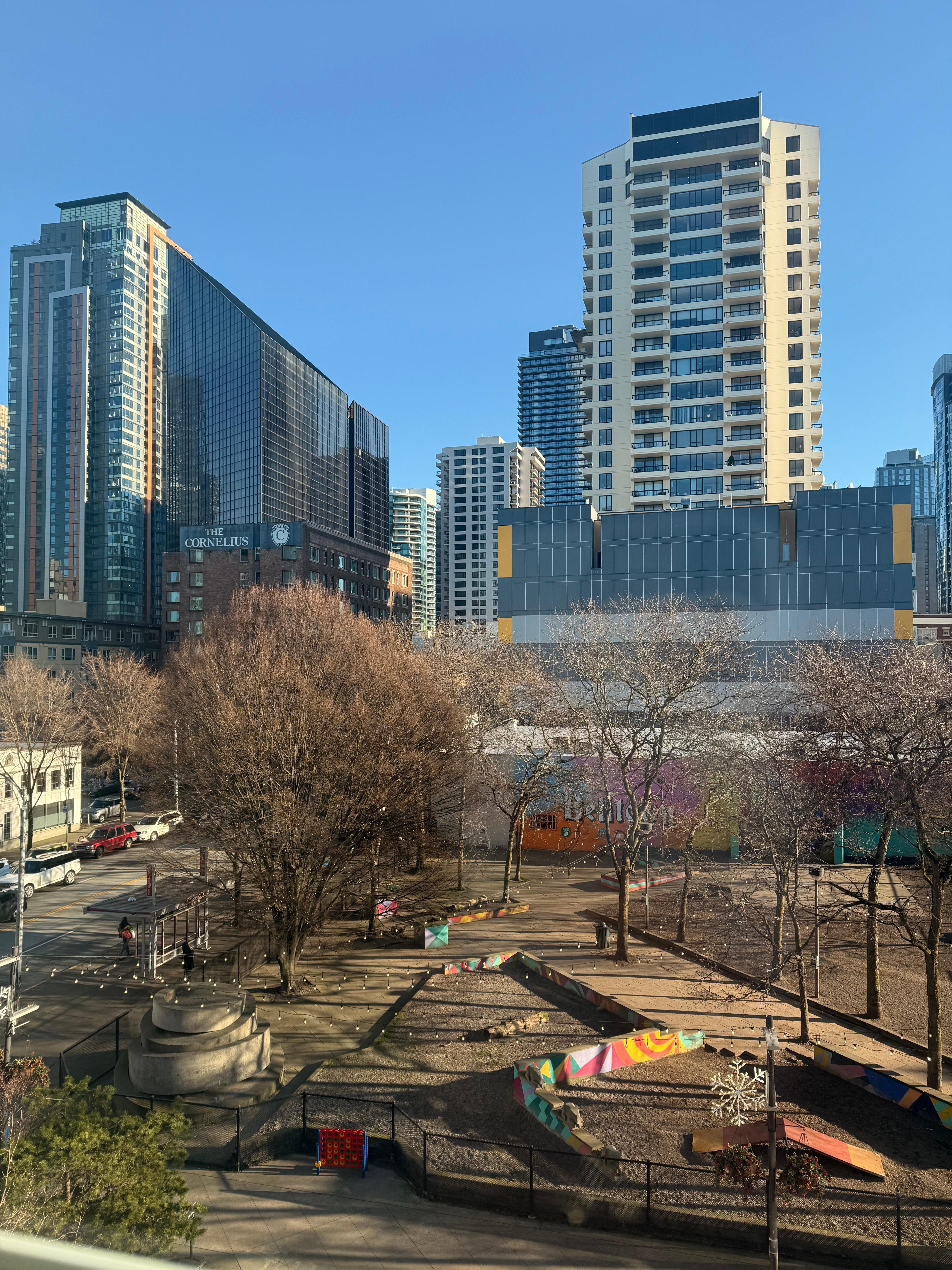 View from 5th floor room 503