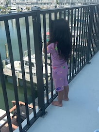 My girl enjoying the view