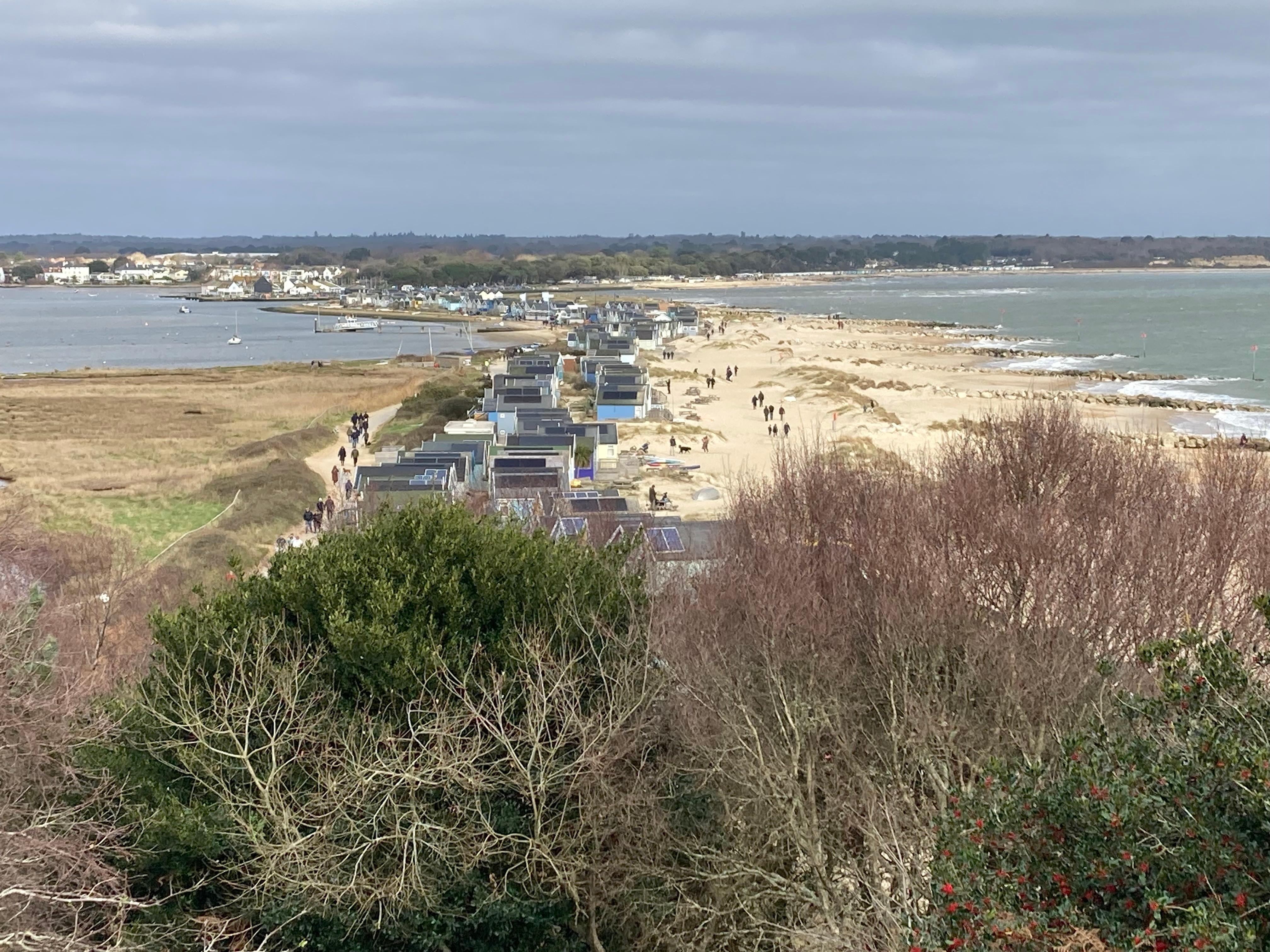 From Mudeford Beach