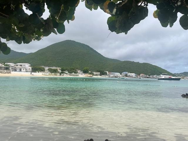 View at the beach