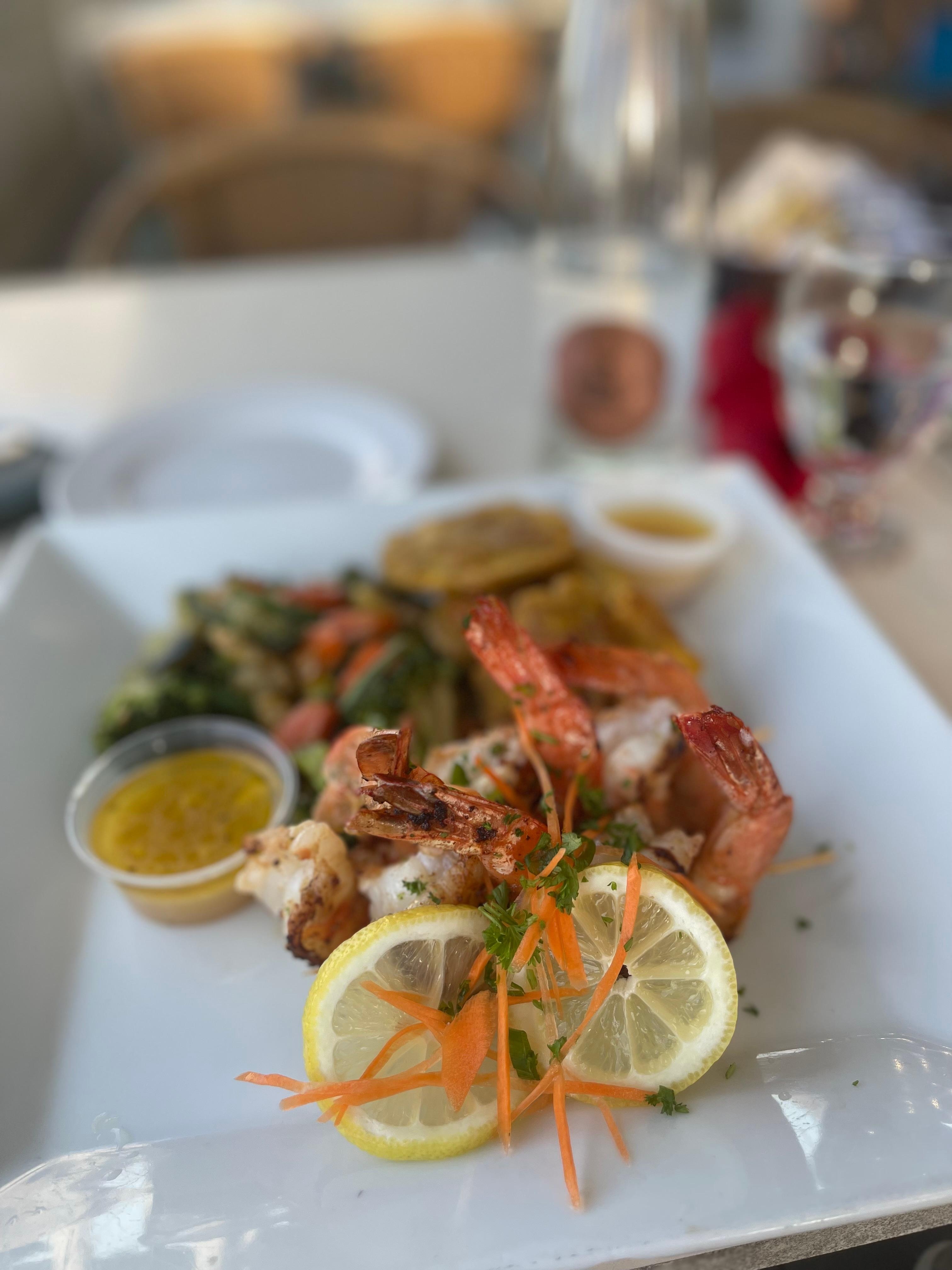 Las Brisas is close by and a must! We went twice!! Get the fried sweet plantains! 