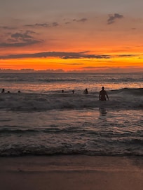 Sunset swim- very safe and beautiful
