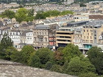 There it is! From the Edinburgh Castle