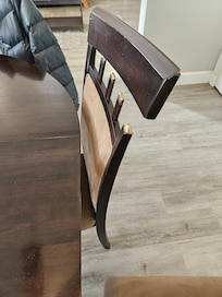 Broken kitchen chair