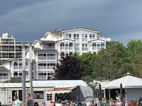 Ansicht vom Strand