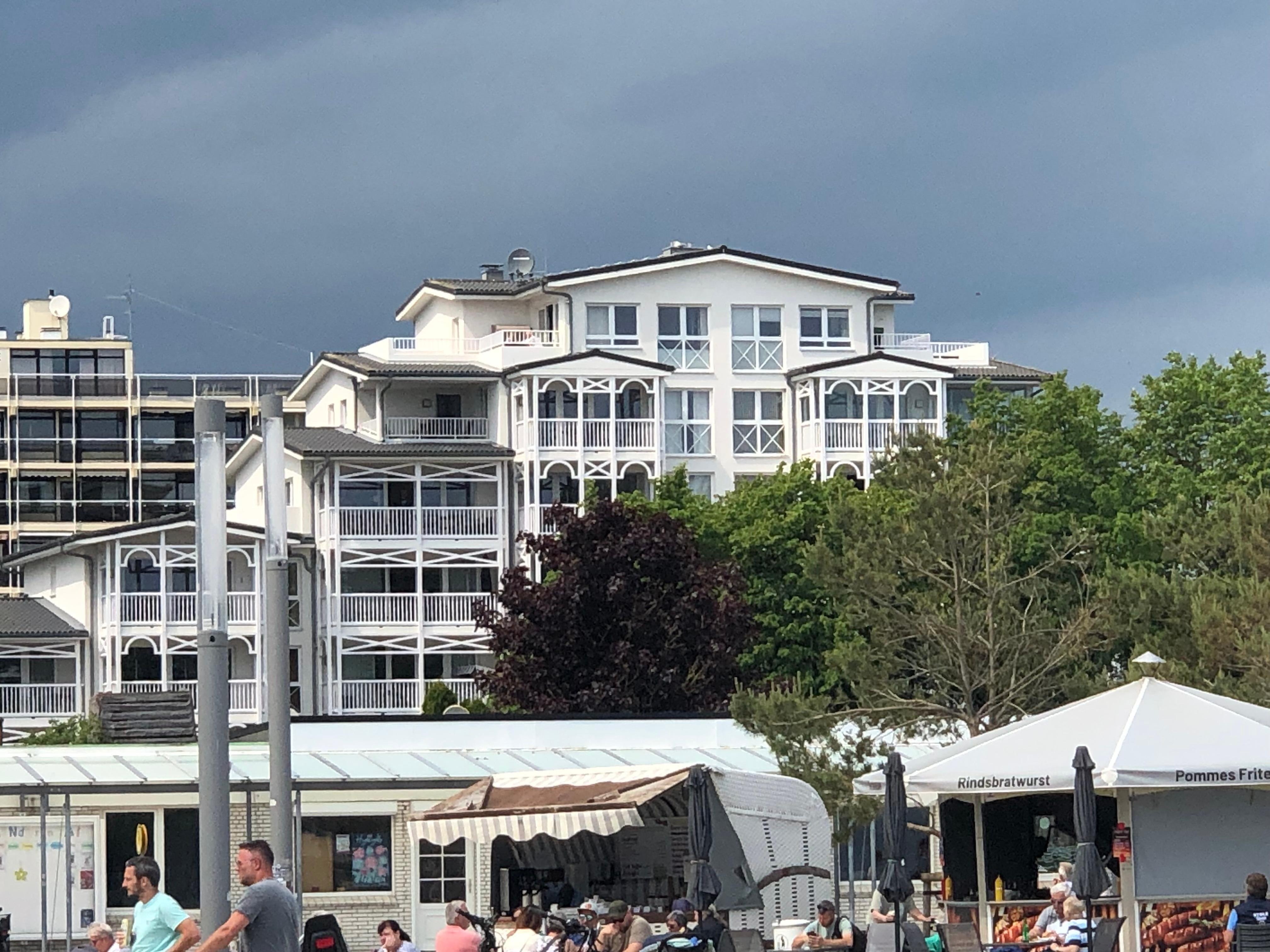 Ansicht vom Strand