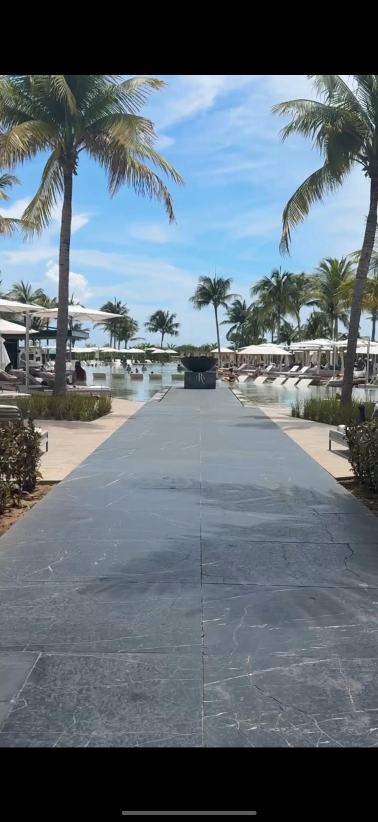 Prime spot at the resort. Spent most of my time here. Pool is never cold and the vibes are always there. Bartenders are friendly.