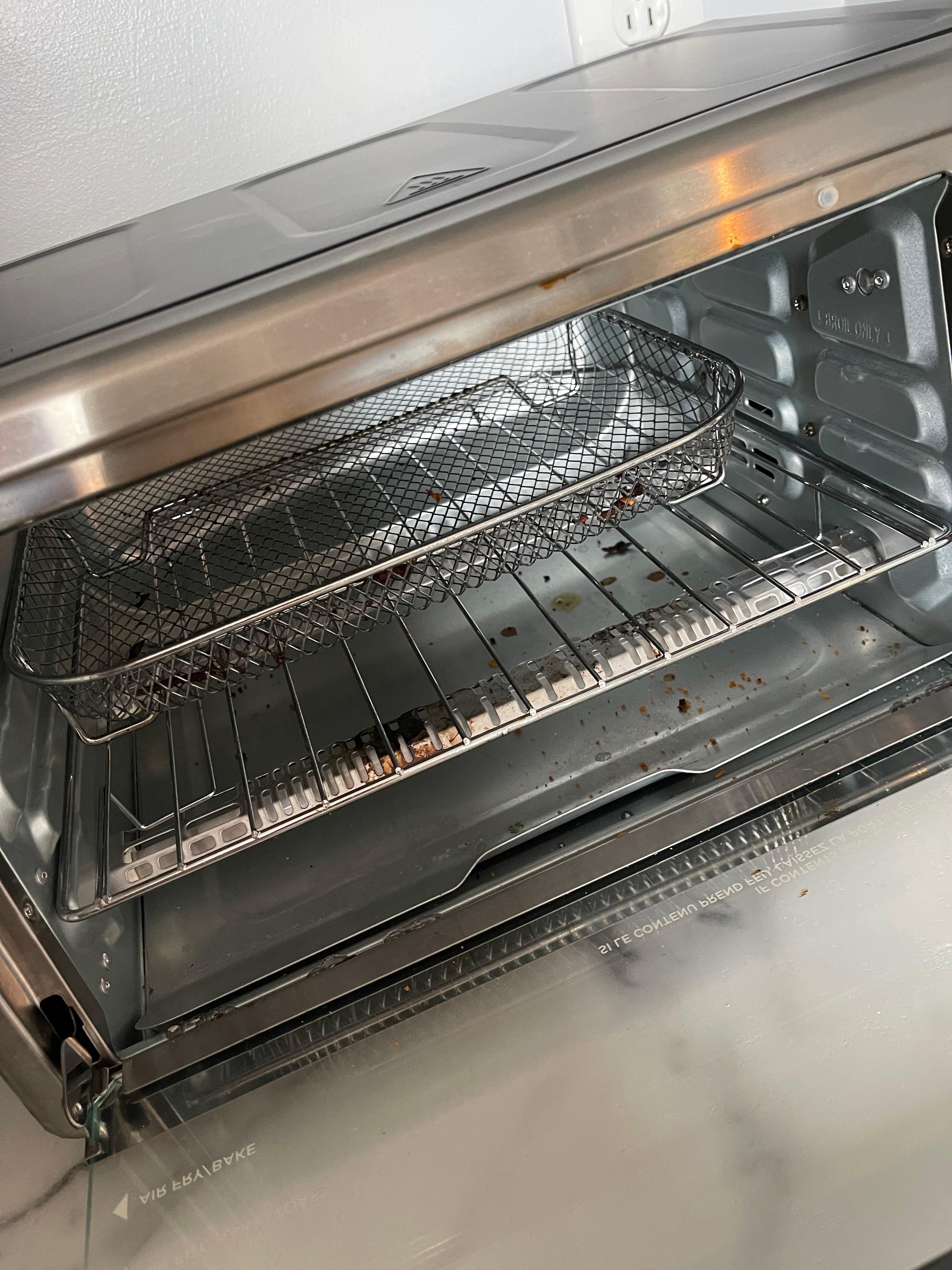 Toaster oven dirty
