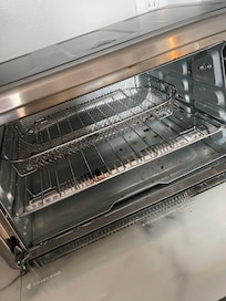Toaster oven dirty