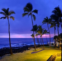 Sunset on the lanai