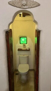 Adjoining toilet