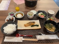 朝ごはん
ご飯がとても美味しかった