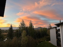 Sunrise at the condo