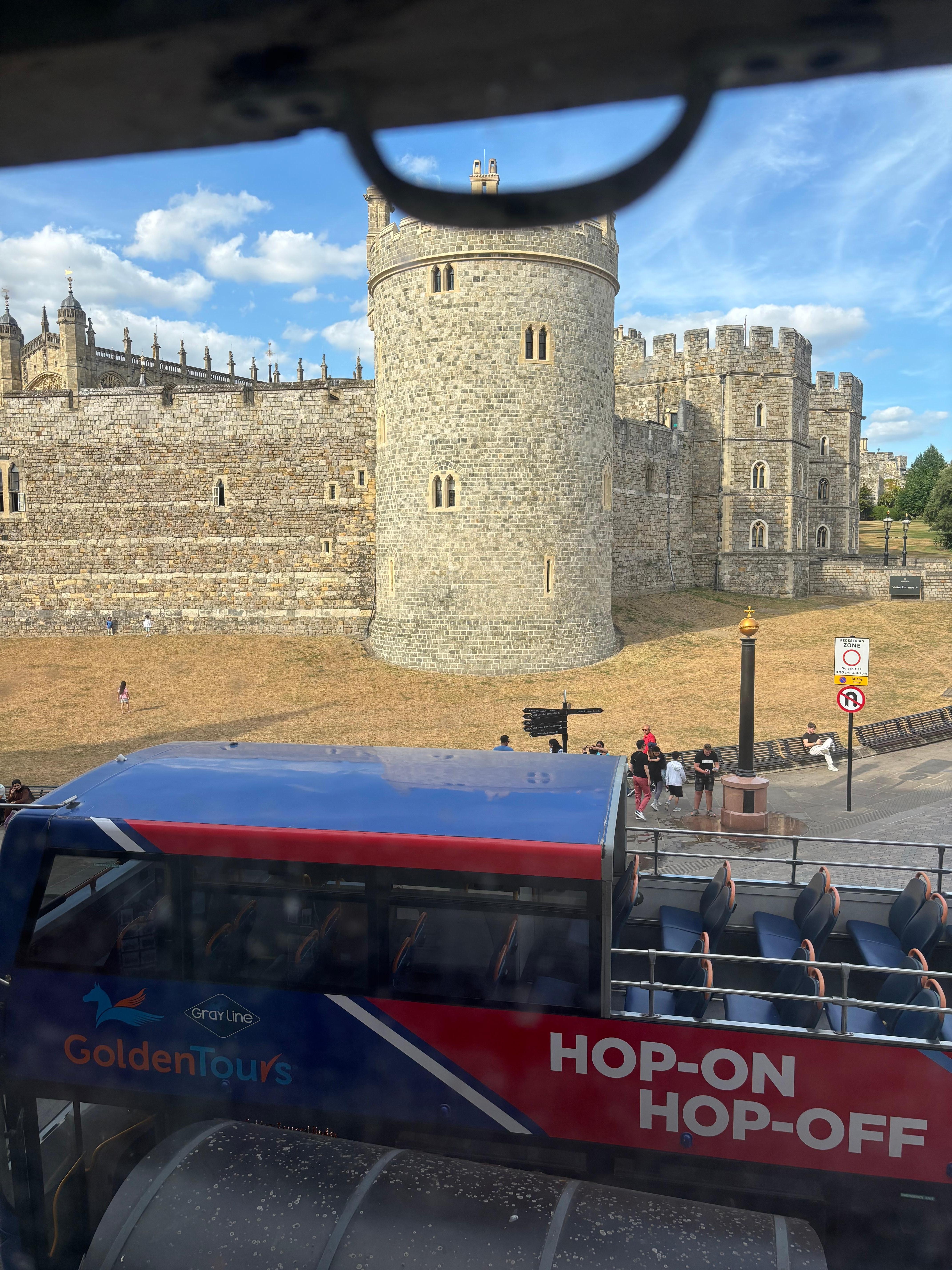 View from the window of the room