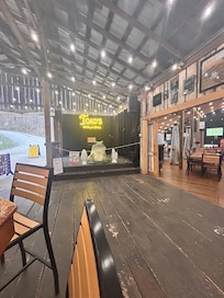 Local restaurant bar toads within a couple miles