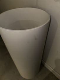 Lavaboo wurde nie gereinigt wie auch die Toilette