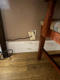 Box damage, exposed wall.